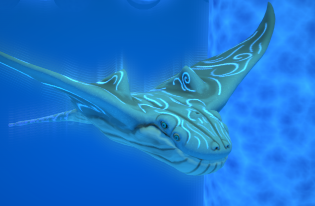 Whale creature character